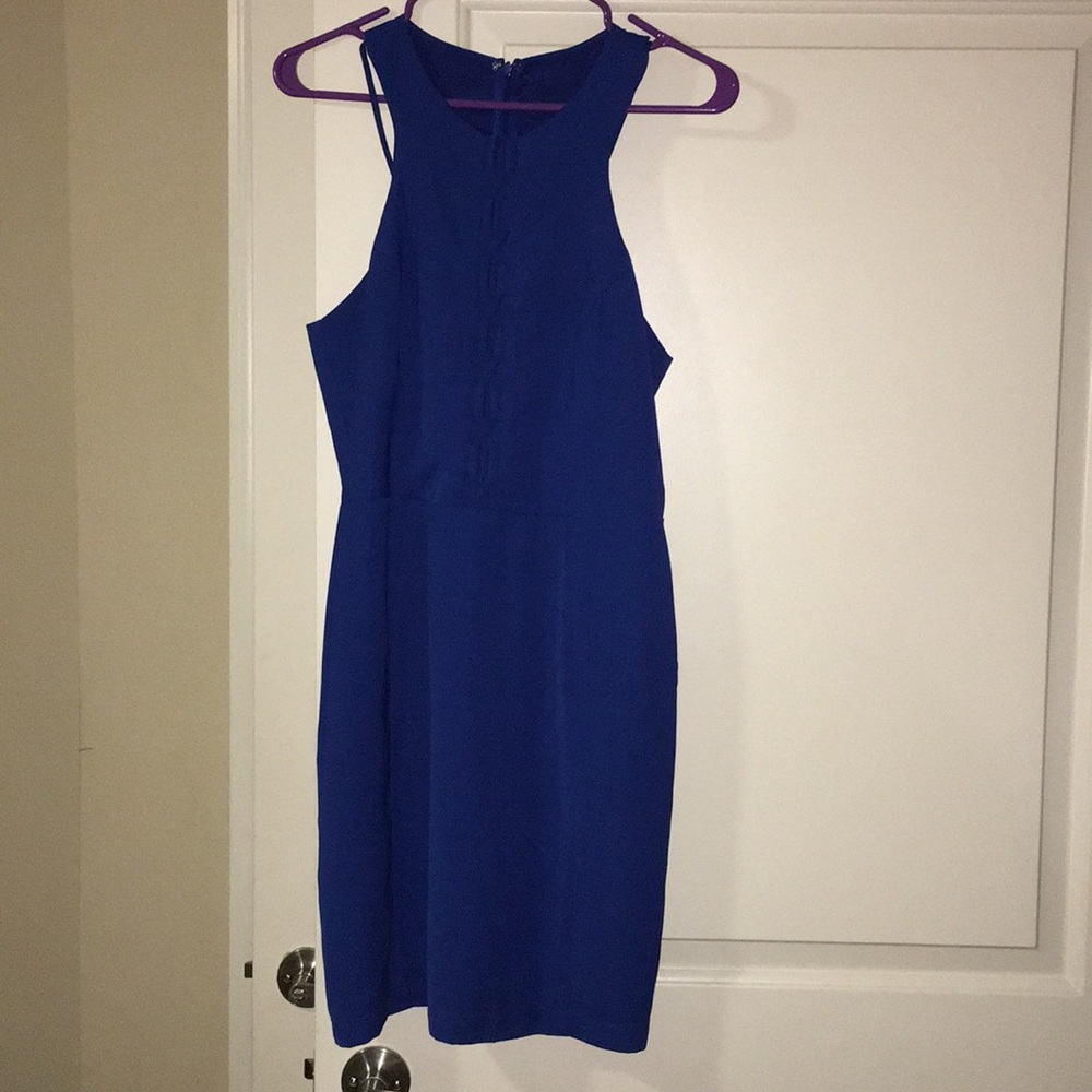 Blue cocktail dress!